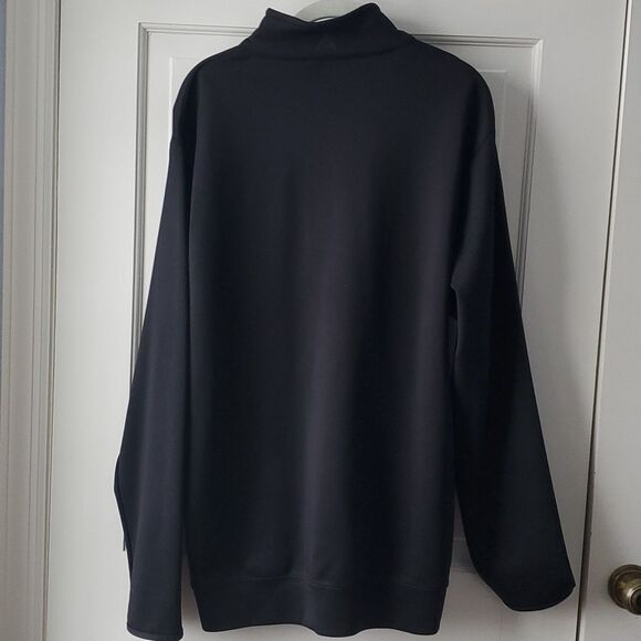 PORTLAND TRAIL BLAZERS QUARTER ZIP SIZE LARGE BLACK ANTIGUA BASKETBALL NBA - Picture 4 of 7